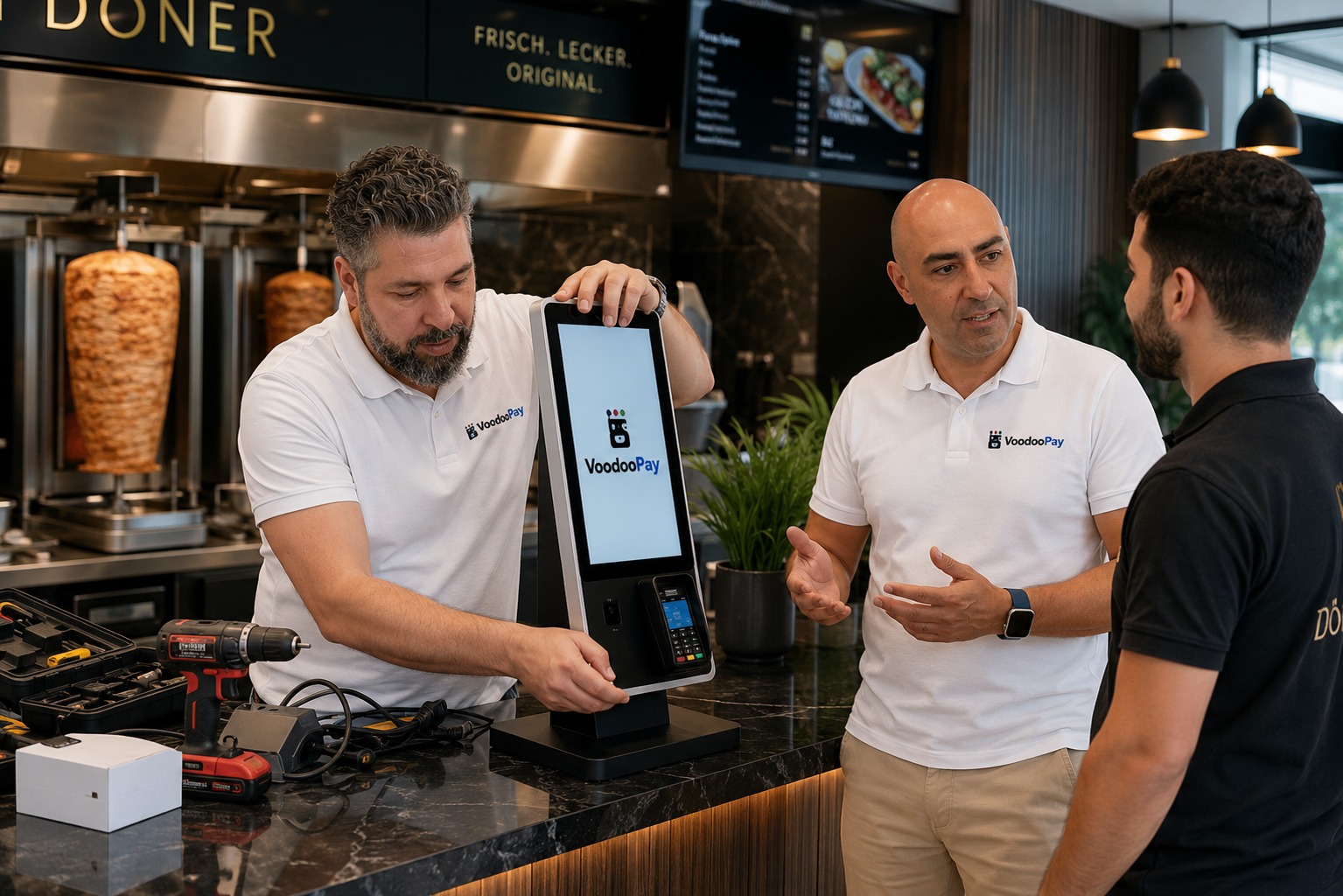 VoodooPay Installation eines Terminals